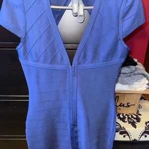 Blue Bandage Dress